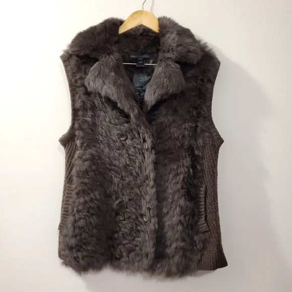 Marc Jacobs - Rabbit Fur Vest - Size L *Please Read* - Picture 11 of 11